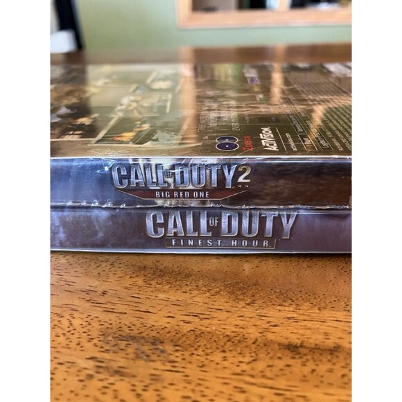 PS2 Call of Duty Legacy Activision 2007 (Finest Hour & Big Red One) NEW/SEALED - Picture 11 of 16